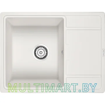 Кухонная мойка Paulmark Flugen PM216550-WH (белый)